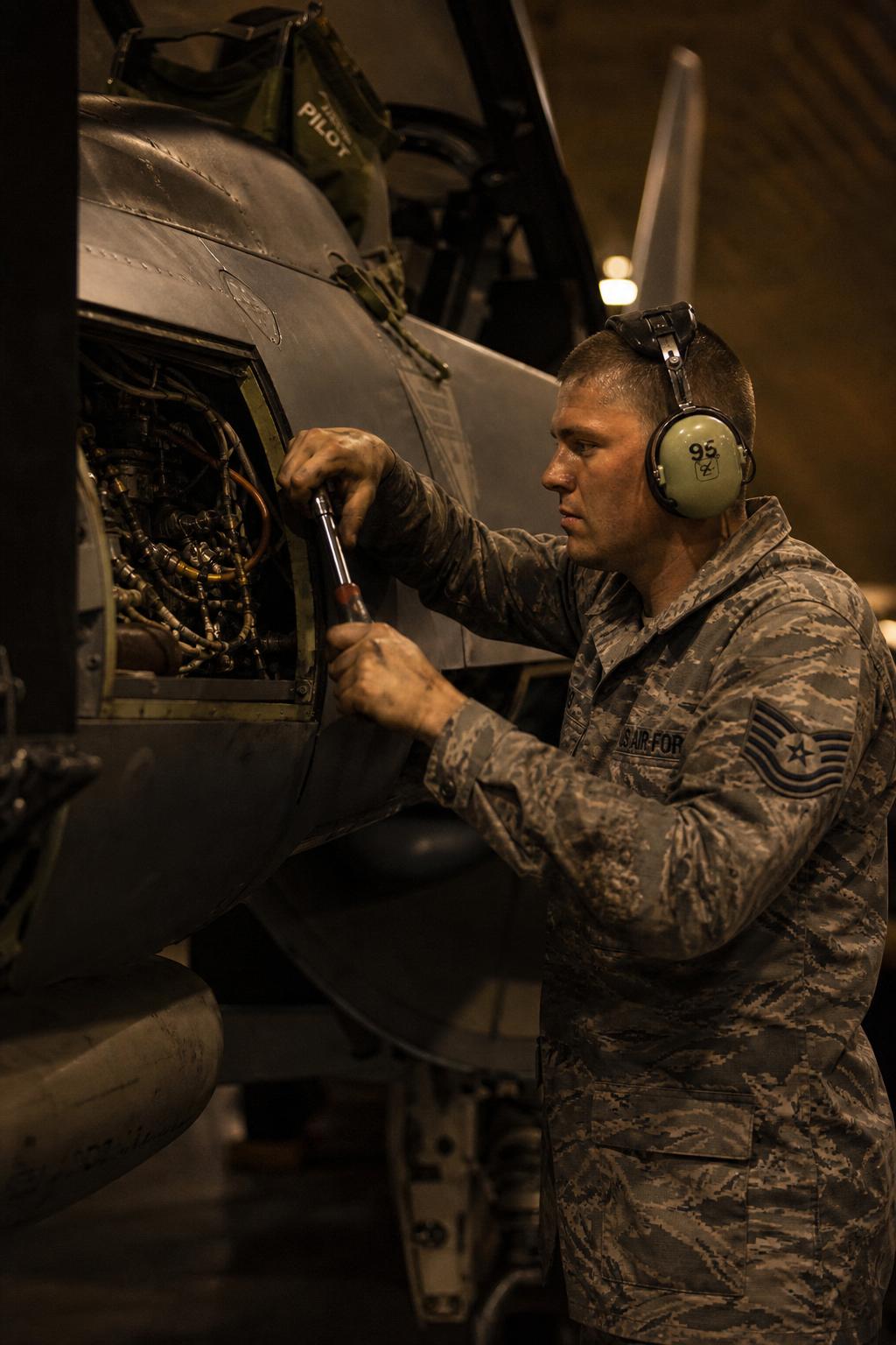Maintainer at work